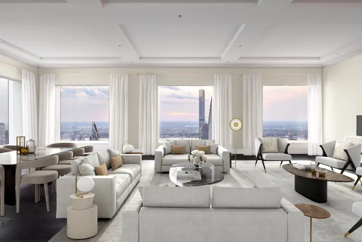 432 Park Avenue, PH 82, New York, NY. Photo courtesy of Hedgerow Exclusive Properties