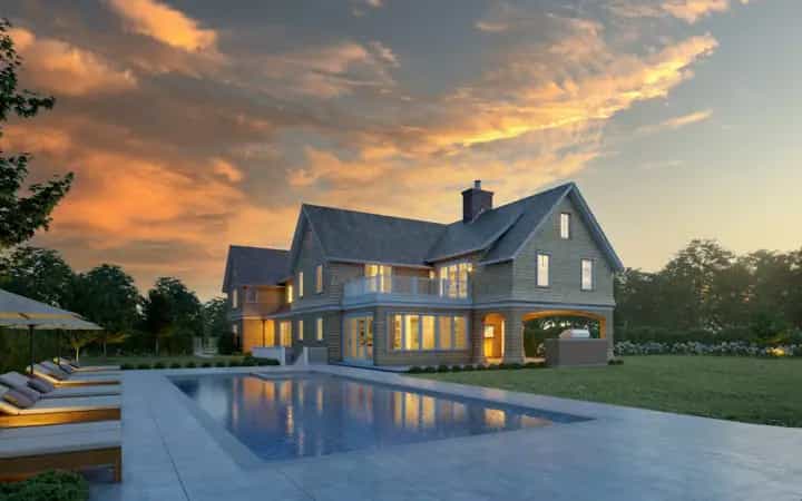 690 Ocean Road, Bridgehampton. Photo courtesy of Hedgerow Exclusive Properties