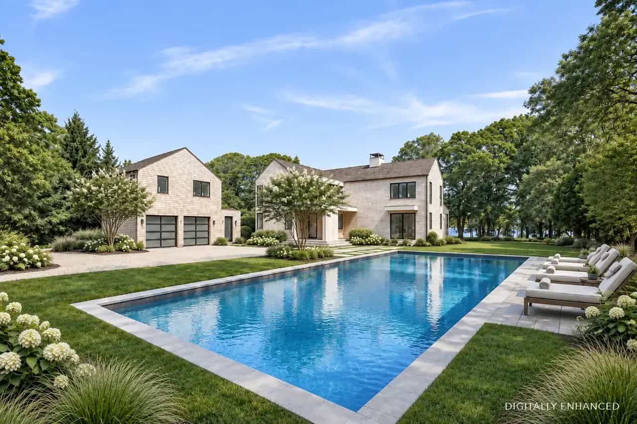 8 Margaret's Drive, Shelter Island, photograph 2 of 7. Courtesy of Hedgerow Exclusive Properties