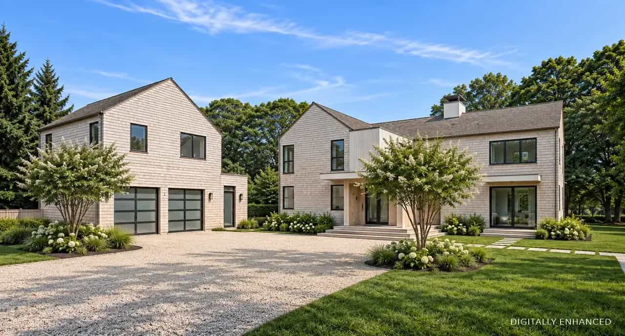 8 Margaret's Drive, Shelter Island, photograph 3 of 7. Courtesy of Hedgerow Exclusive Properties