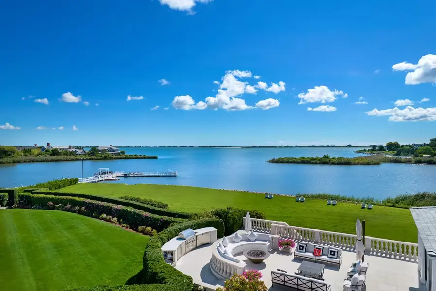 A Sprawling $72 Million Waterfront Hamptons Estate Is Headed to the Market, Mansion Global. Image courtesy of Hedgerow Exclusive Properties