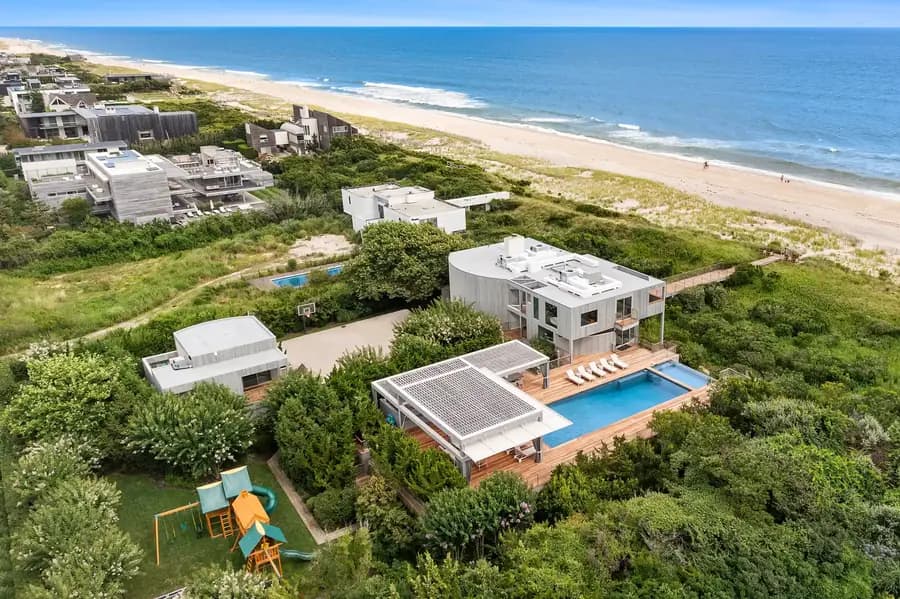 Bridgehampton Oceanfront Estate From “Wall Street” Sold, Behind The Hedges. Image courtesy of Hedgerow Exclusive Properties