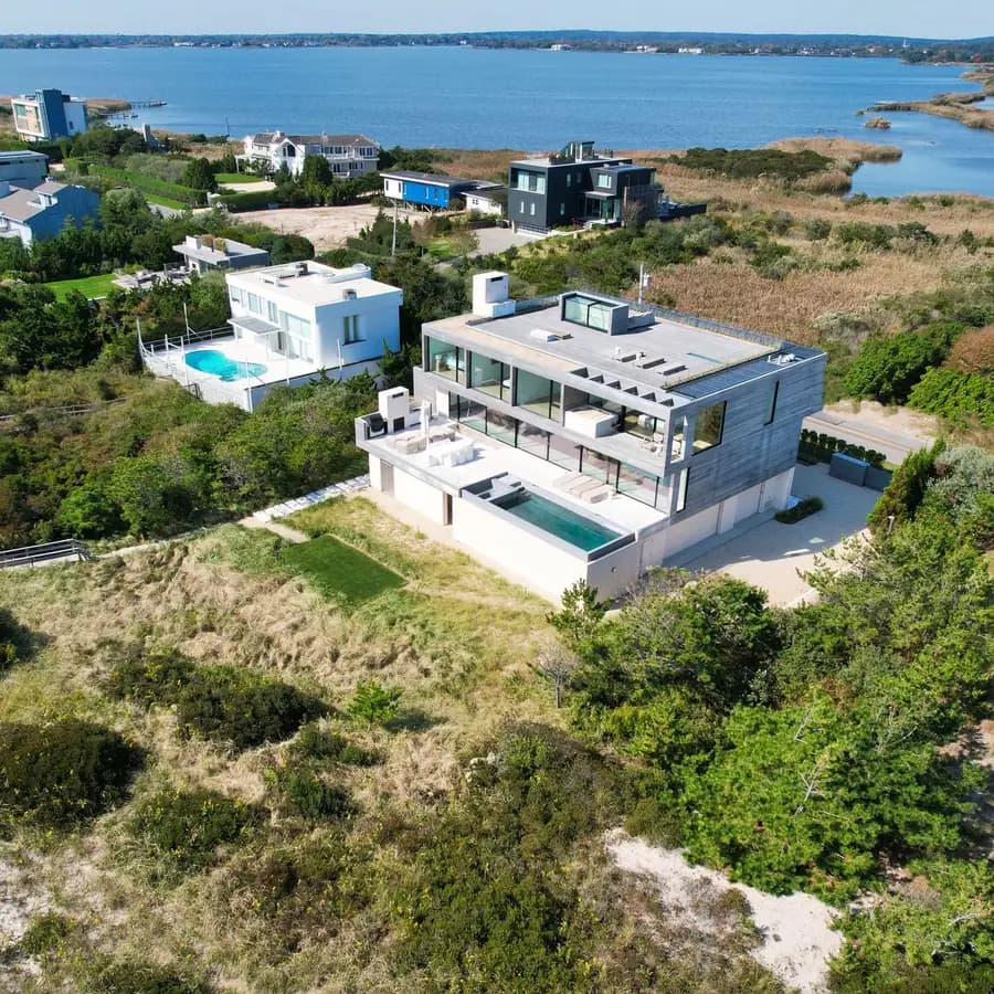 Oceanfront Hamptons Home Sells for Close to $35 Million, The Wall Street Journal. Image courtesy of Hedgerow Exclusive Properties